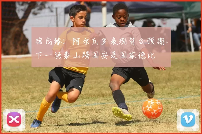 宿茂臻：阿尔瓦罗表现符合预期，下一场泰山踢国安是国家德比